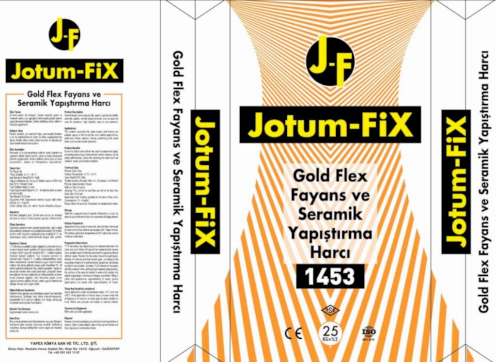 Jutom FİX Gold Flex Fayans ve Seramik Yapıştırma Harcı
